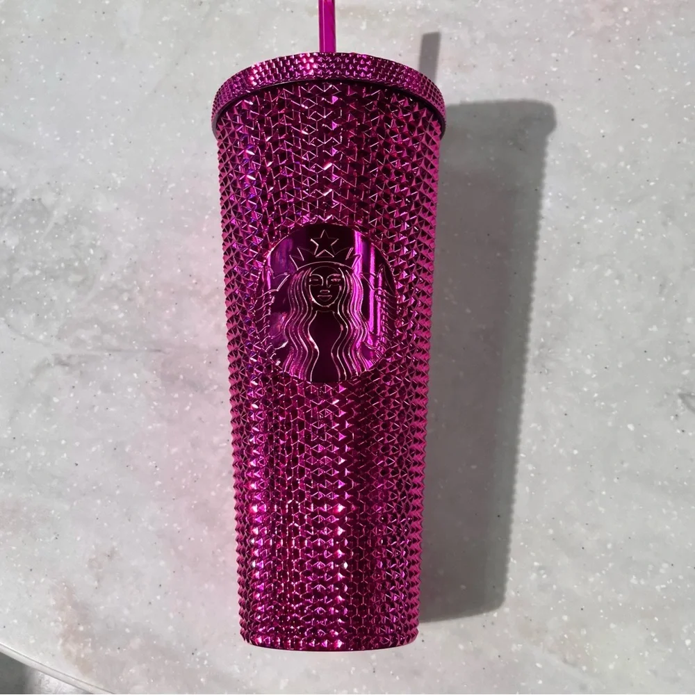 Starbucks Pink Studded Tumbler Cup